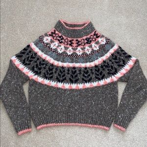 Urban Outfitters Cropped Mock Neck Sweater